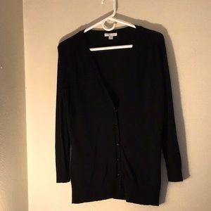 New York & Company Black Cardigan